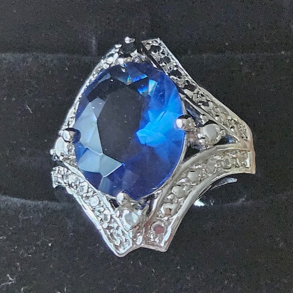 Sterling Silver Statement Ring - image 1